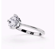 1.16 Ct D Renk Ideal Kesim / Hearts&Arrows - Sertifikalı Pırlanta Yüzük media 3
