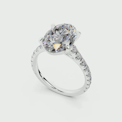 CARTIER 1895 OVAL 4.0 ct