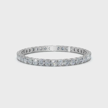 14.0 ct Toplam Su Yolu Pırlanta Bileklik EF VVS VS