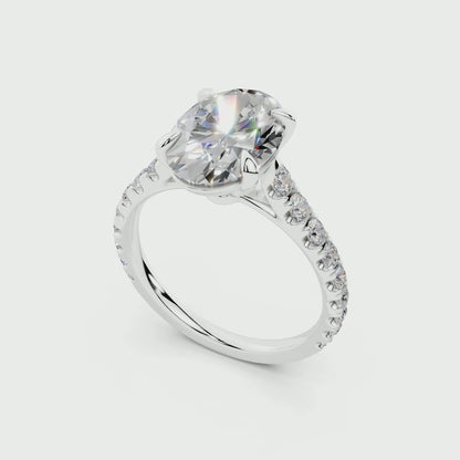 CARTIER 1895 OVAL 2.0 ct