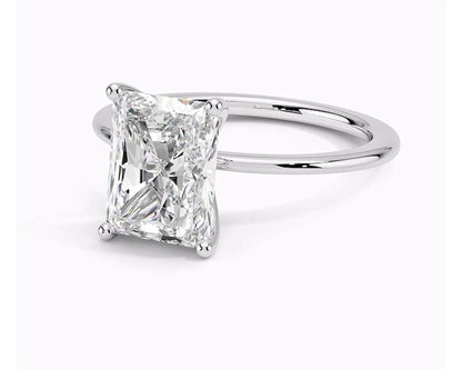 Radiant Kesim 1.92 Ct D Renk VS1 Berraklık Pırlanta Yüzük