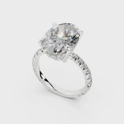 Blake Lively Oval 5.0 ct